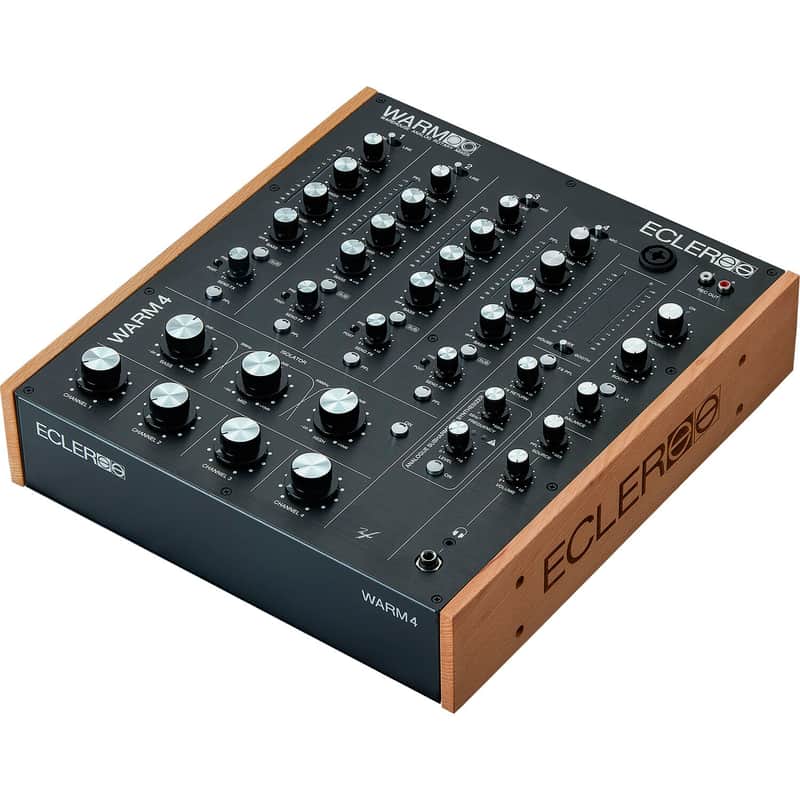 Ecler WARM4 Professional 4-Channel Analog Rotary DJ Mixer imagen 1