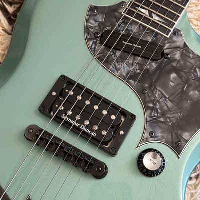 Gibson SG-Z w/ Satriani Autograph 1998 - Verdigris image 5