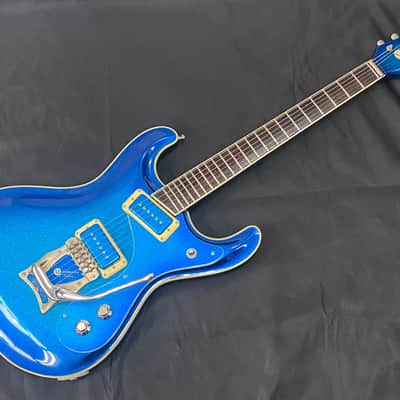 Mosrite Super Custom SC-63 326S 2010年代 Metallic Blue Electric Guitar image 1