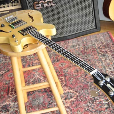 GUILD Starfire Bass II Flamed Maple / Thinline Hollow Body 4-String Bass / Made In Korea / KSG2303898 image 3