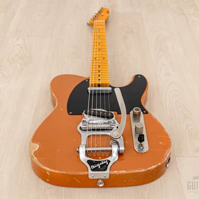 Telecaster Partscaster MJT Relic Copper Lacquer w/ Fender Licensed