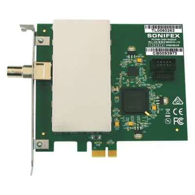 Sonifex PC-DAB1-4 DAB+/DAB Radio Capture PCIe Card-4 Ensemble *USA Small Business* image 1