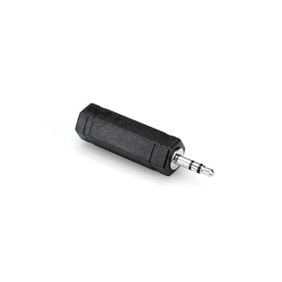 Hosa GMP-386 1/4" TS Mono Jack to 3.5mm TRS Stereo Minijack Adaptor image 2