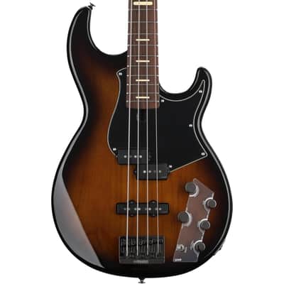 Yamaha Dark Coffee Sunburst 4 String Bb 700 Bass image 1