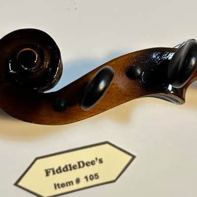Vintage 4/4 Unlabeled Copy of Antonio Stradivarius 1905-1910 - Dark Finish image 6