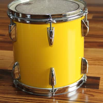 Yamaha TT810 Tour Custom Power 10x10" Rack Tom 1986 - 1990 - Mellow Yellow image 8