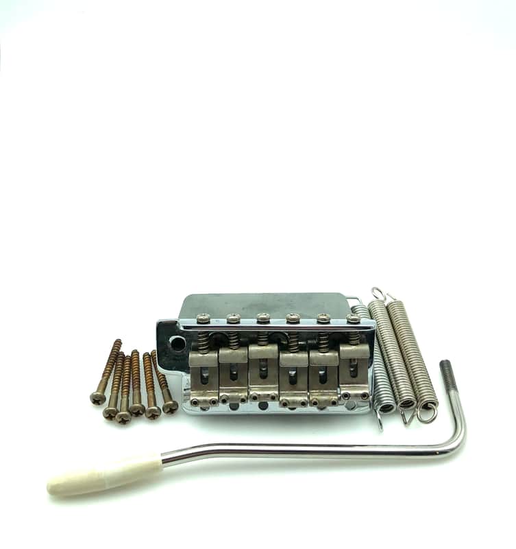 Relic’d Stratocaster Style Tremolo Vibrato - Relic’d Chrome/Nickel image 1