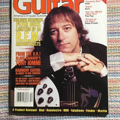 Guitar for the Practicing Musician Back Issue December 1998: Peter Buck (R.E.M.) image 1