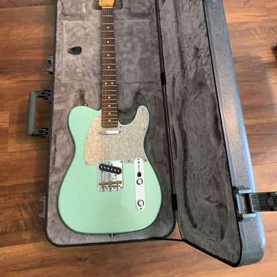 Fender American Professional II Telecaster with Rosewood Fretboard 2020 - Present - Mystic Surf Green image 2