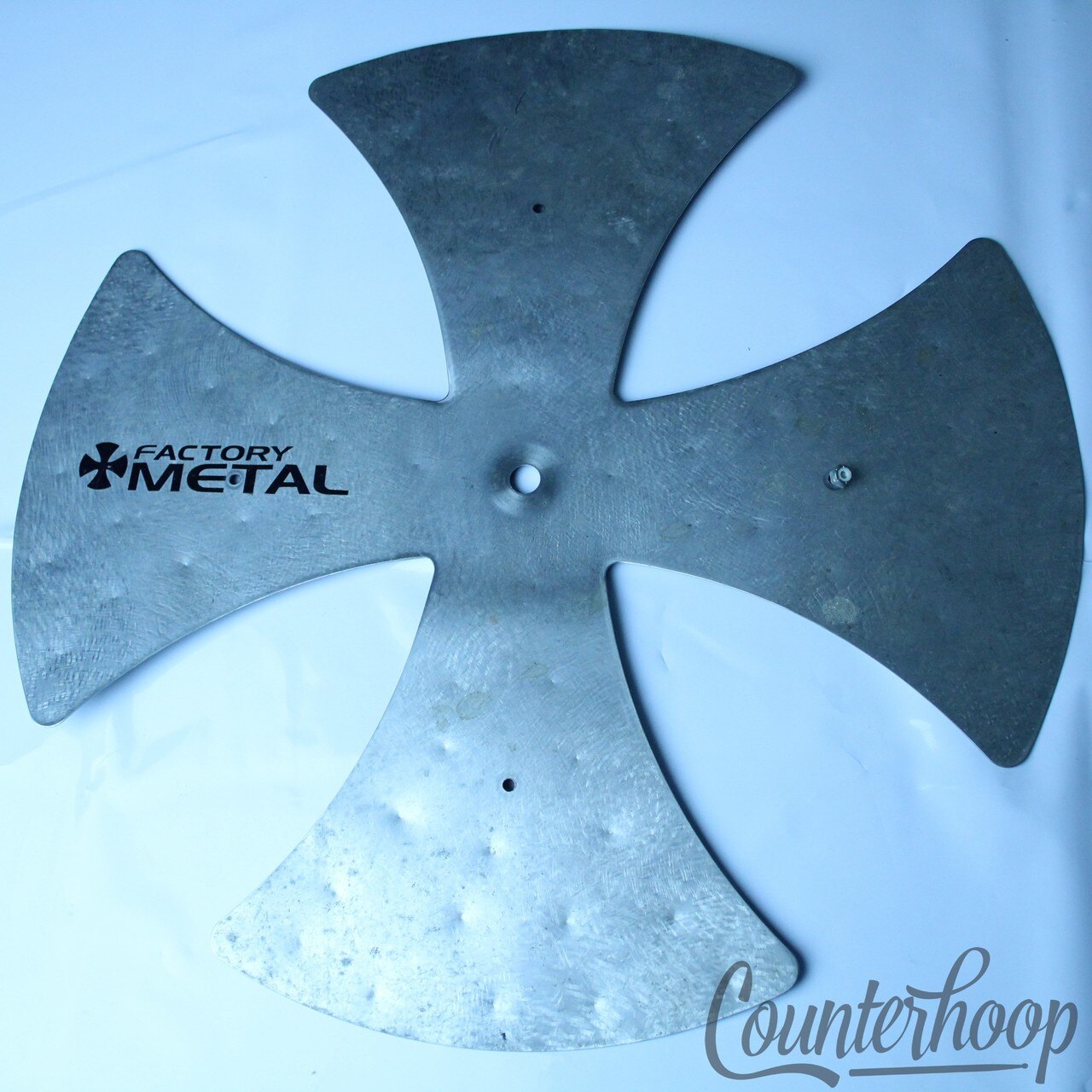 Factory Metal Percussion 18" Cross Crasherz FX Cymbal FMP Percussion Accessory* — main photograph