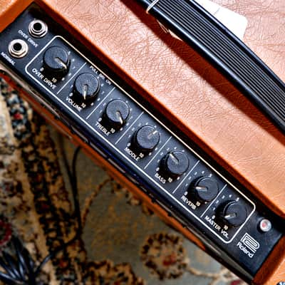 Roland CUBE-60 60-Watt 1x12" Guitar Combo 1988 - 1989 - Orange image 9