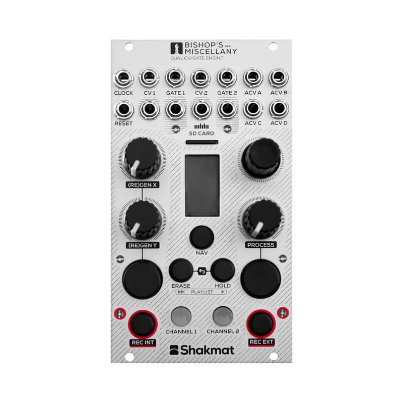 Shakmat Modular Bishop's Miscellany Mk2 Eurorack Dual CV/Gate Recorder Module image 1