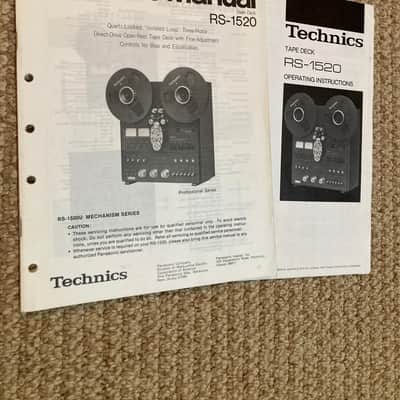 TWO Technics RS-1500 Reel to Reel 10" Tape Recorders image 5