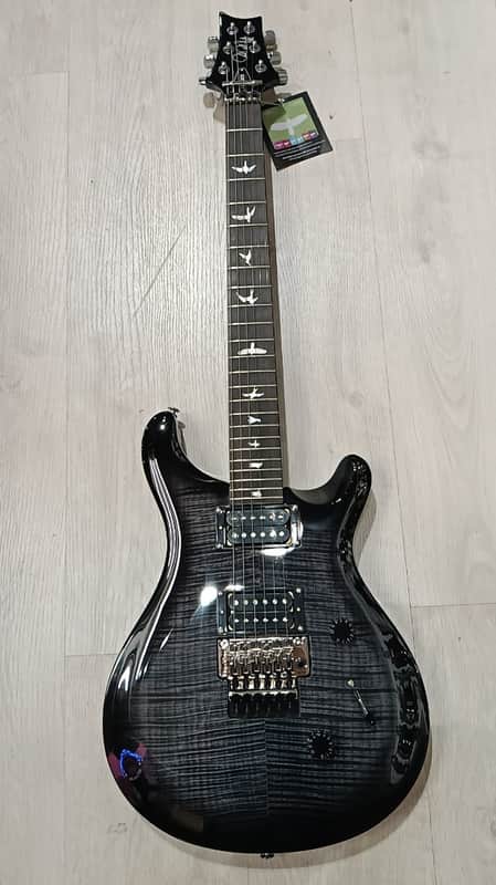 PRS SE Custom 24 Floyd CHCB - Charcoal Burst image 1
