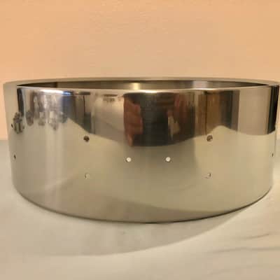 NEW DW Collector’s Series 14x5 Stainless Steel Snare Drum Shell, Workshop, 4.75 Depth image 4