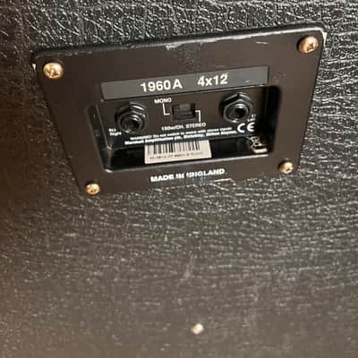 Marshall 1960A Lead 300-Watt 4x12" Angled Guitar Speaker Cabinet 2014 Black image 5