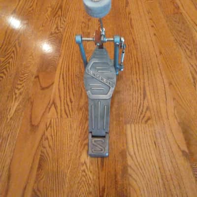 Slingerland Vintage leather strap drive bass drum pedal 1960s or early 70s excellent image 1