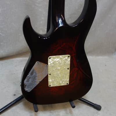 1980's USA Kramer American Stagemaster in DIY transparent red image 5