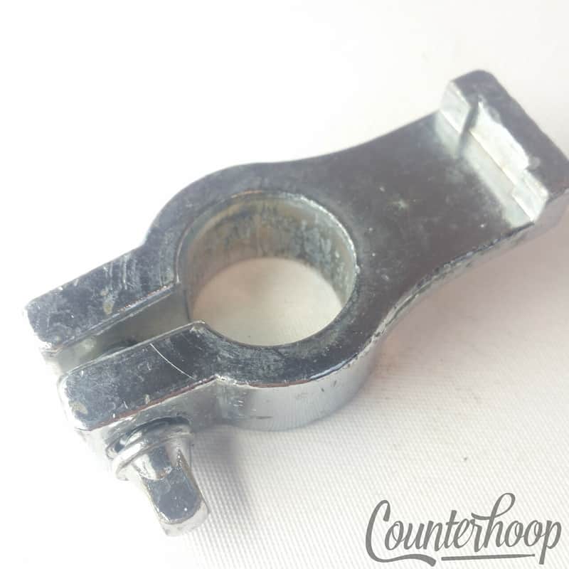 3/4" Memory Lock Chrome Stand/Mount Tube Clamp Parts w/Set Screw T-Rod Drum Part image 1