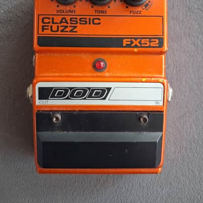 DOD Classic Fuzz FX52 Pedal Orange *** FREE SHIPPING *** image 1
