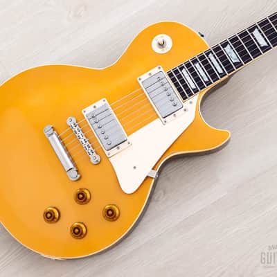 1992 Orville by Gibson Les Paul Standard Goldtop Dark Back w/ Gibson USA Pickups & Case, Terada image 1