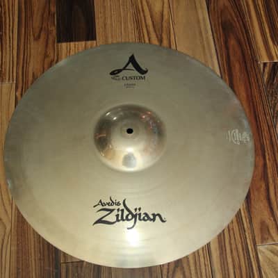 Zildjian 20" A Custom Crash Cymbal 1991 - Present - Brilliant image 1