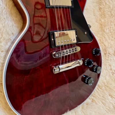 Gibson Limited Edition Les Paul Classic Custom 2014 Wine Red image 4