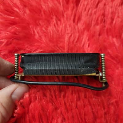 Unknown Brand Humbucker - Possibly 1980's - 2020's - Black - Double Slug - 8.59K - Ceramic Magnet image 4