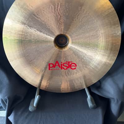 Paiste 24" 2002 China Cymbal 2012-3184g-Serial #12020628 image 3