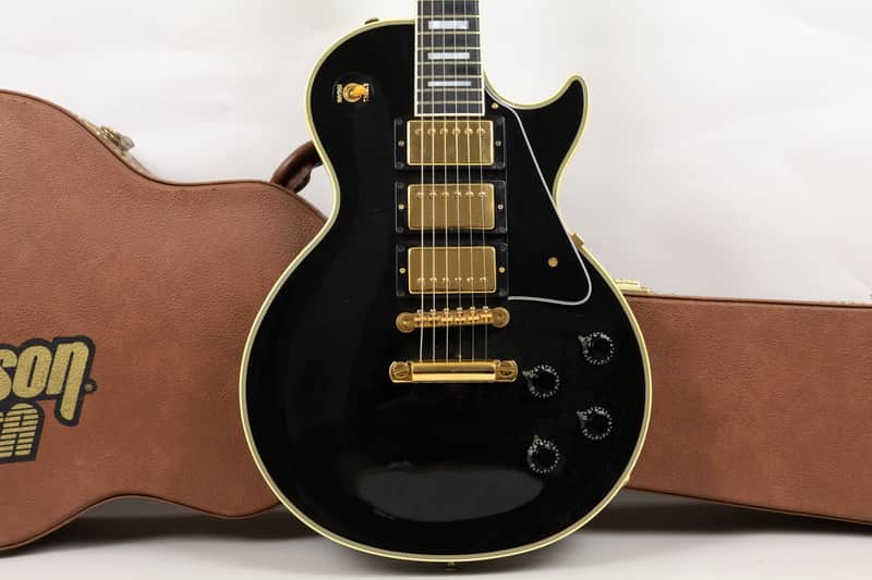 1989 Gibson Les Paul Custom 35th Anniversary, Black image 1