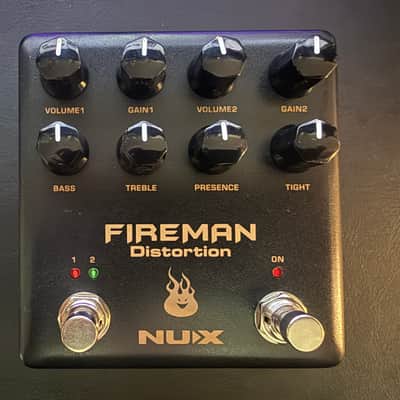 Nux Fireman Dual Overdrive Pedal - BE-OD Clone image 1