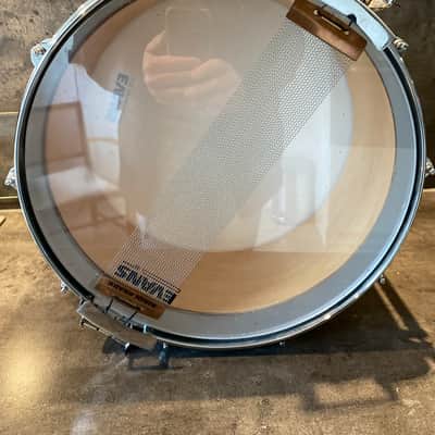 Pearl M-914D Freefloater snare 14x6.5” 90’s - Natural maple image 12