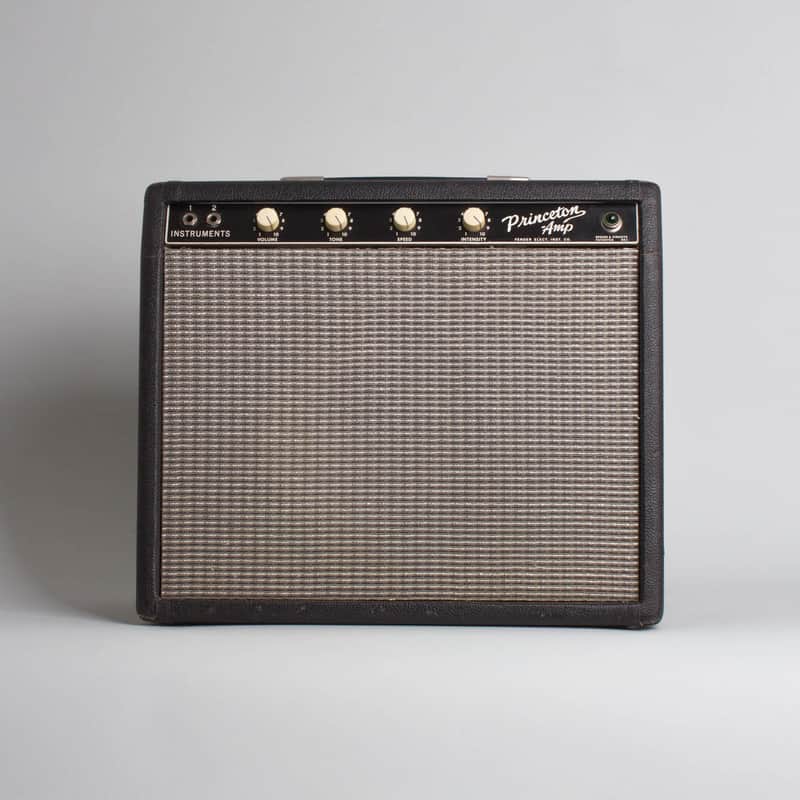Fender Princeton Tuxedo 6G2 Tube Amplifier (1964), ser. #P-07390. image 1
