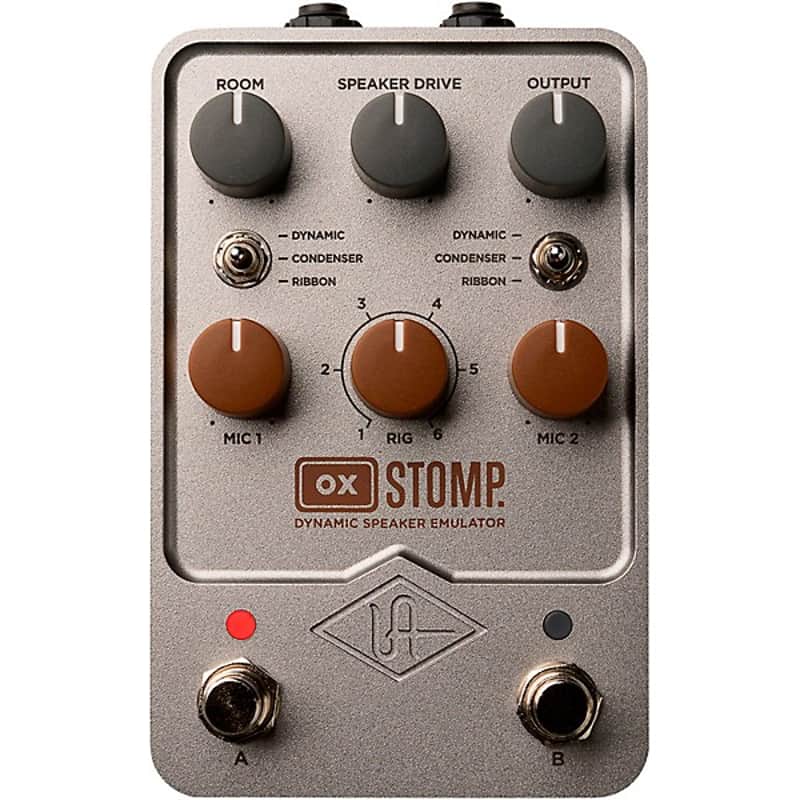 Universal Audio UAFX OX Stomp Dynamic Speaker Emulator Pedal, Demo Video! image 1