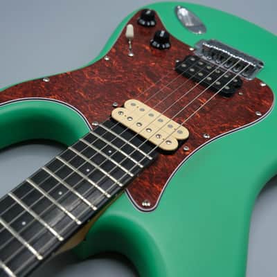 Warmoth S-Type - Satin Seafoam Green - with Performance Guitar SMI inc Hollywood neck image 4