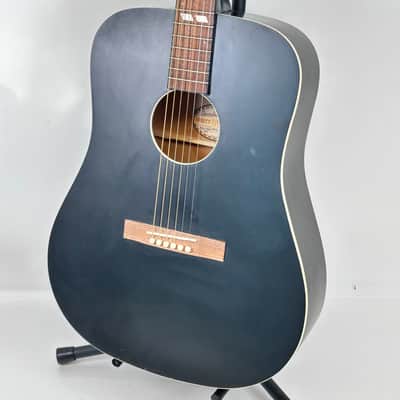 Recording King RDS-7-MBK Dirty 30's Series 7 Dreadnought Acoustic Guitar w/ Hard Case image 9