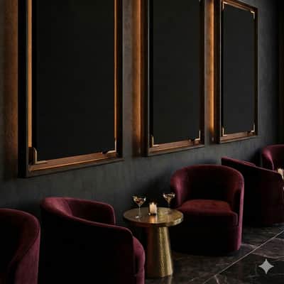 The Strata RS-Flex | Massive 56.5" x 32.5" Floating Acoustic Panel | Wire-Suspended Sound Absorber for Studios & Venues image 5