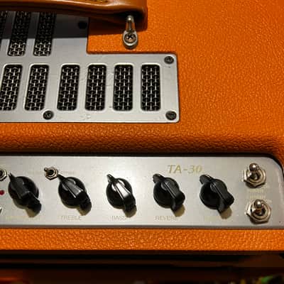 Mesa Transatlantic TA-30 1x12 Combo Amplifier - Orange Tolex Wicker Grillcloth image 9