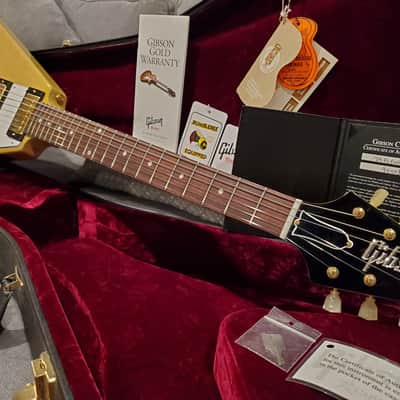 Gibson Custom Shop Flying V 59 Reissue T.V. Yellow W/ OHSC & COA image 3