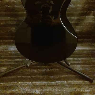 Godin Radiator Black w/ pearled pic guard image 4