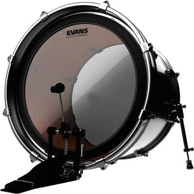 Evans EMAD 2 Clear Batter Bass Drum Head 22 in. image 2