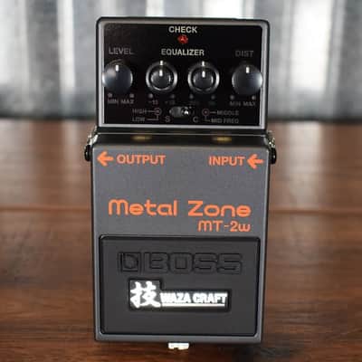 Boss MT-2W Waza Craft Metal Zone Distortion Guitar Effect Pedal image 2