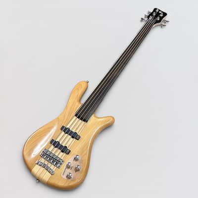 Warwick RockBass Streamer NT I 5-string Fretless Electric Bass Guitar - Natural image 10