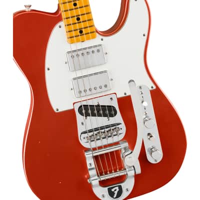 Fender Mike Campbell Red Dog Telecaster MN Red Dog Red - Electric Guitar image 3