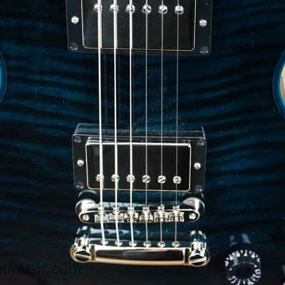 Gibson Custom Shop Les Paul Axcess Custom Figured with Stopbar Tailpiece - Peacock Widow image 8