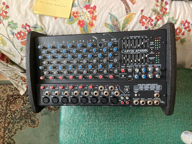 Carvin Xp100L Powered Mixer 2000s - Black image 1