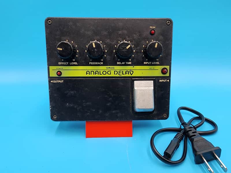 Rare 80s Yamaha AD-10 Analog Delay BBD Guitar Effect Pedal Bass MN3005 MN3101 Burton Japan image 1