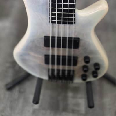 AIO S8-5 5-String Bass Guitar - White Burst GS-055 image 10