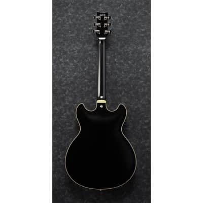 Ibanez John Scofield Signature JSM20 Electric Guitar with Case, Ebony Fretboard, Black Low Gloss image 11