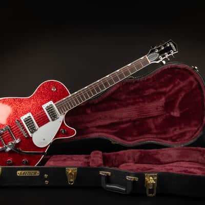 2019 Gretsch G6129T Players Edition Duo Jet FT - Red Sparkle | Japan Single Cutaway Filter'Tron Pickups Locking Tuner Bigsby | OHSC image 2